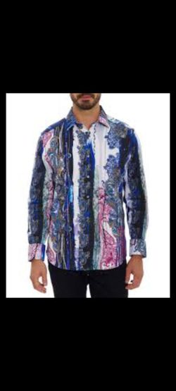 Robert Graham Cristo Small Long Sleeve Shirt
