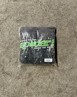 Grey Punk V2 Sp5der Hoodie 