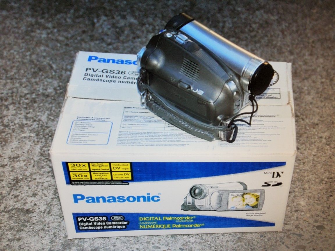 Panasonic camcorder