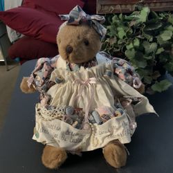 Stuffed Teddy Bear- Sewing Theme -7.00 Dollars In Hurst Cross Posted
