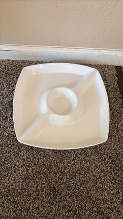 large ceramic plate!