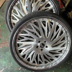 FORGIATOS 26 Inch Wheels 