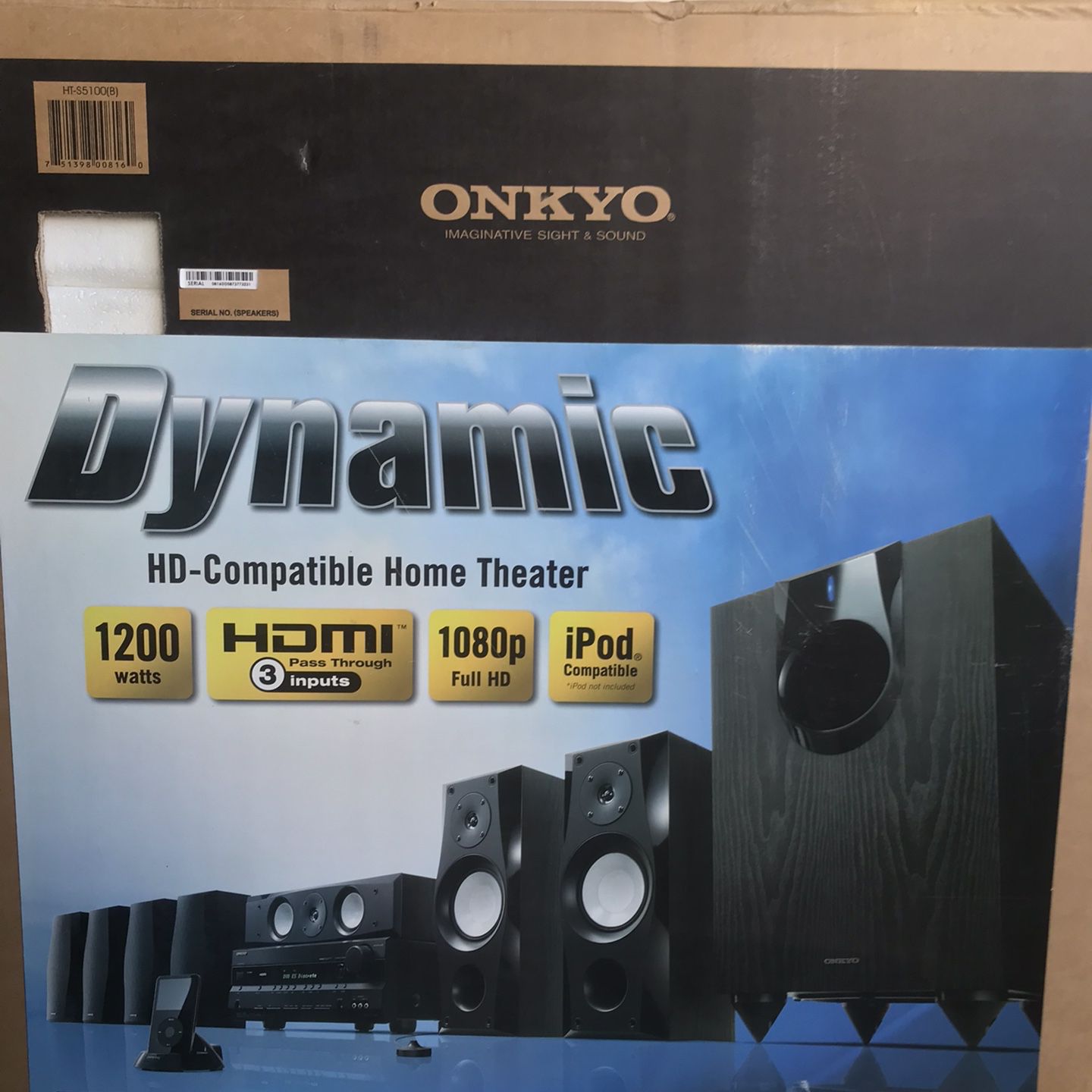 Onkyo 7.1 channel HDMI Home Theater System