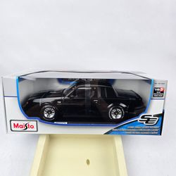 Maisto 1:18 Diecast Special Edition 1987 Buick Grand National - BLACK