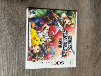 Super smash bros 3ds