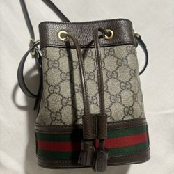 Gucci Ophidia Mini Bucket Shoulder Bag 