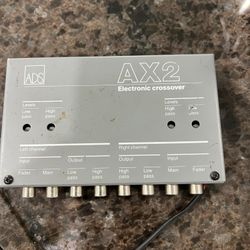 ADS AX2 Electronic Crossover Vintage Car Audio