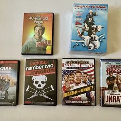 Comedy Movies DVDs, Lot of 6