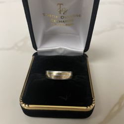 18k Gold And Platinum Ring 