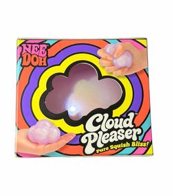 NeeDoh Cloud Pleaser Squeeze Stress Ball Purple Soft Squishy Soft Dough