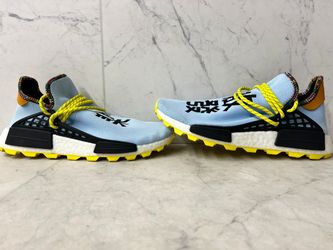 Adidas Men's NMD Hu Pharrell Inspiration Pack Clear Sky Size 9 (PO1018011)