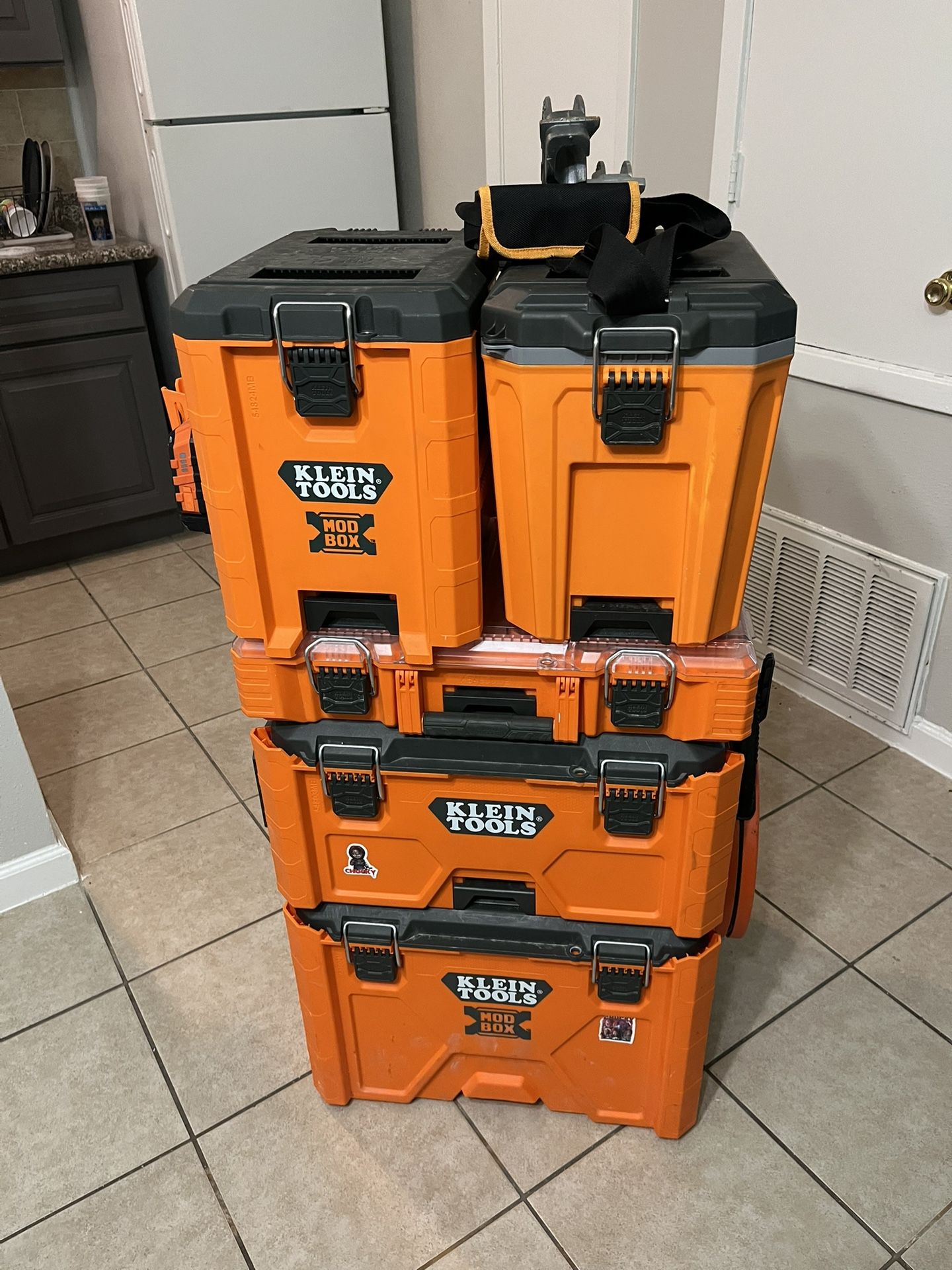Klein Packout With Cooler”whole Set”