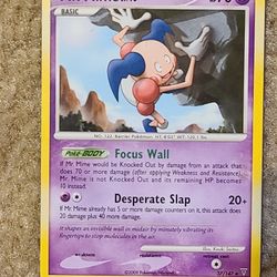 Mr. Mime Lv.40 Rare Pokémon Card 2009