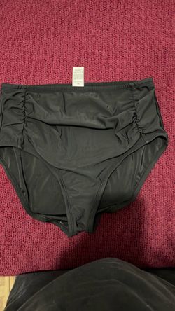 New Black Swimsuit Bottoms Size 14