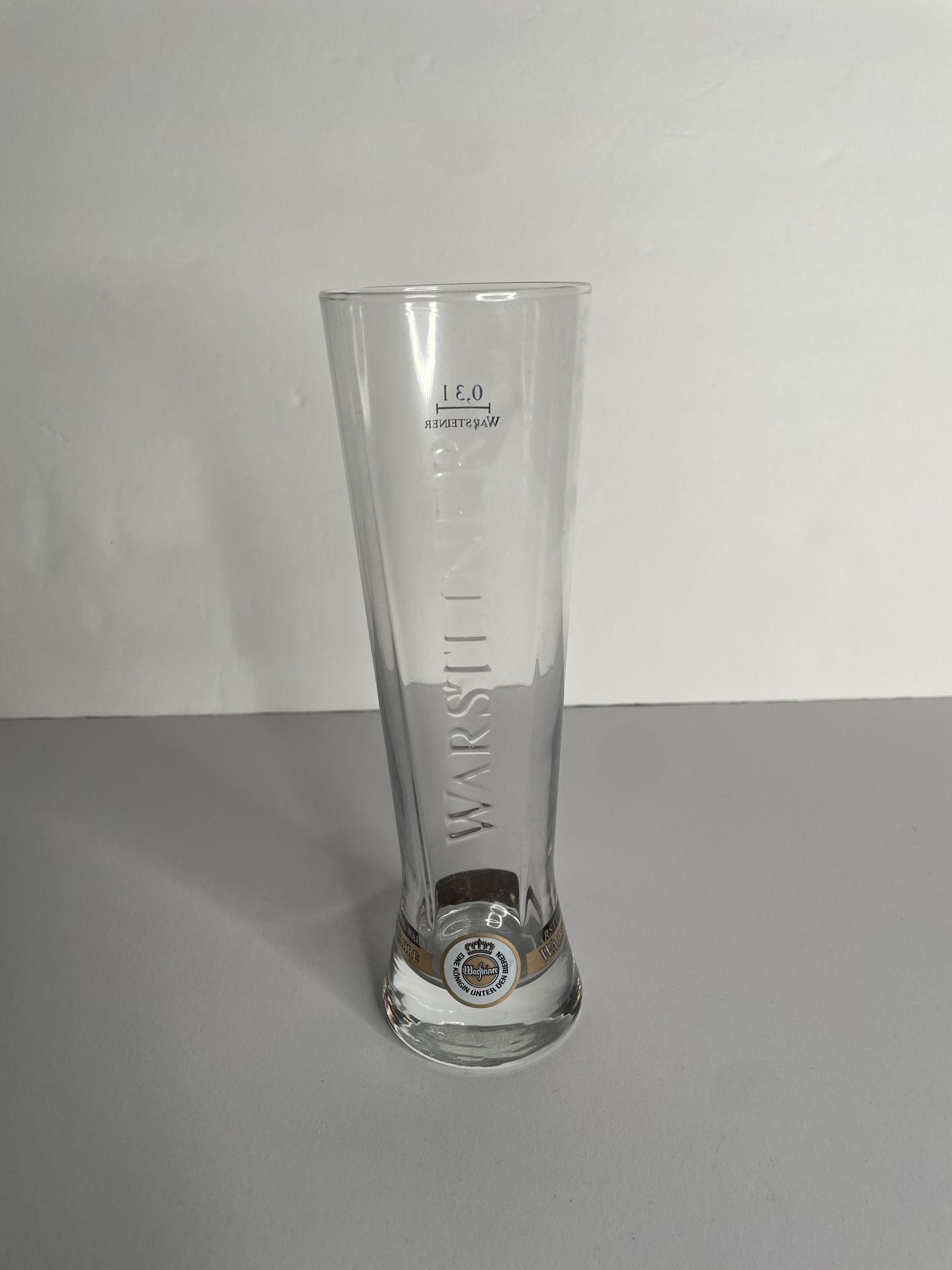 Vintage German Warnsteiner Premium Glass with Gold Trim