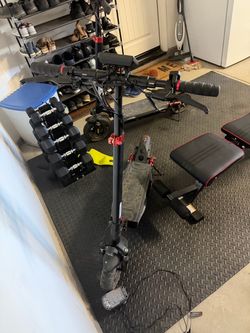 Electric Scooter with Off-Road Tires