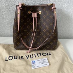 Louis Vuitton Neo Noe: Pretty in Pink Accessories and Bag Straps