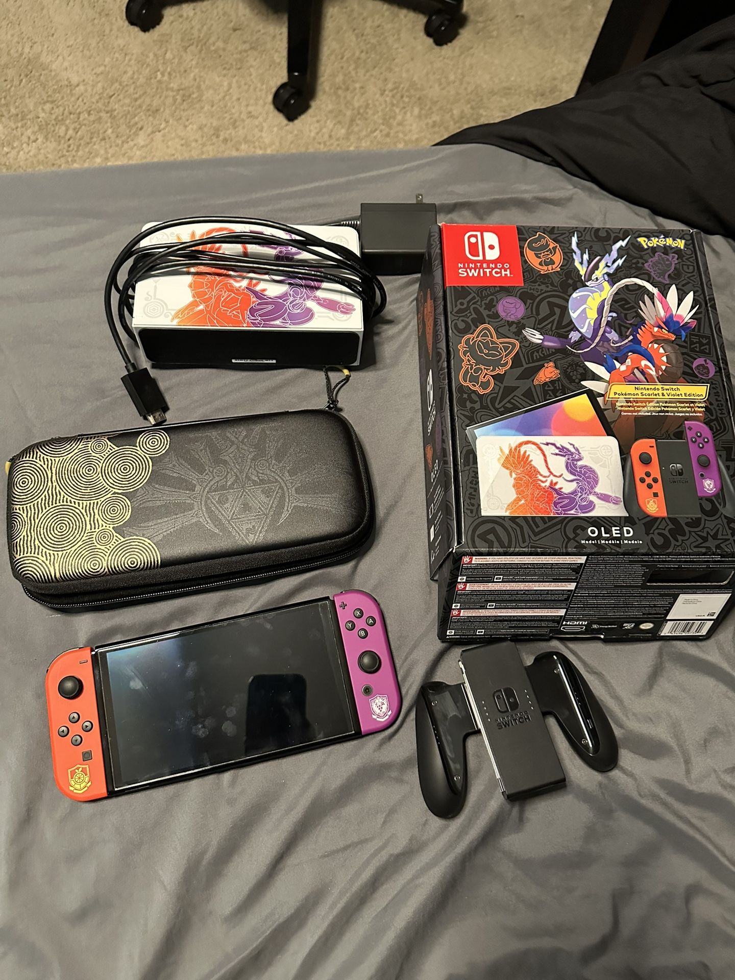 Nintendo Switch Oled Pokemon Scarlet Violet Edition