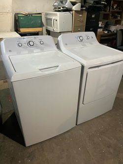 GE washer gas dryer installed