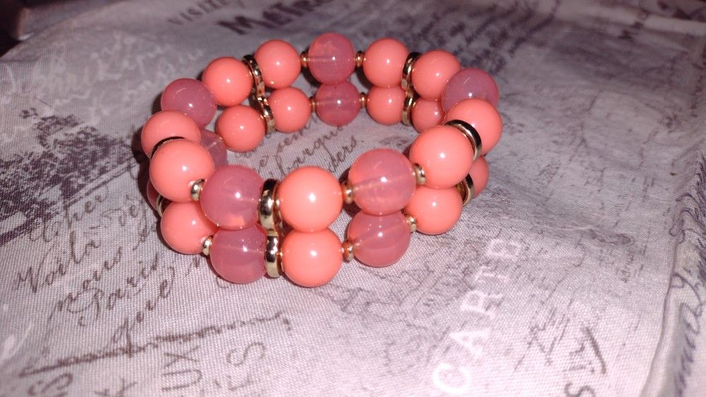 2 Layer Beaded Bracelet