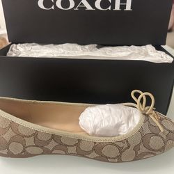 Coach Ballet Flats. 