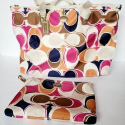 Coach Scribble Shoulder Bag