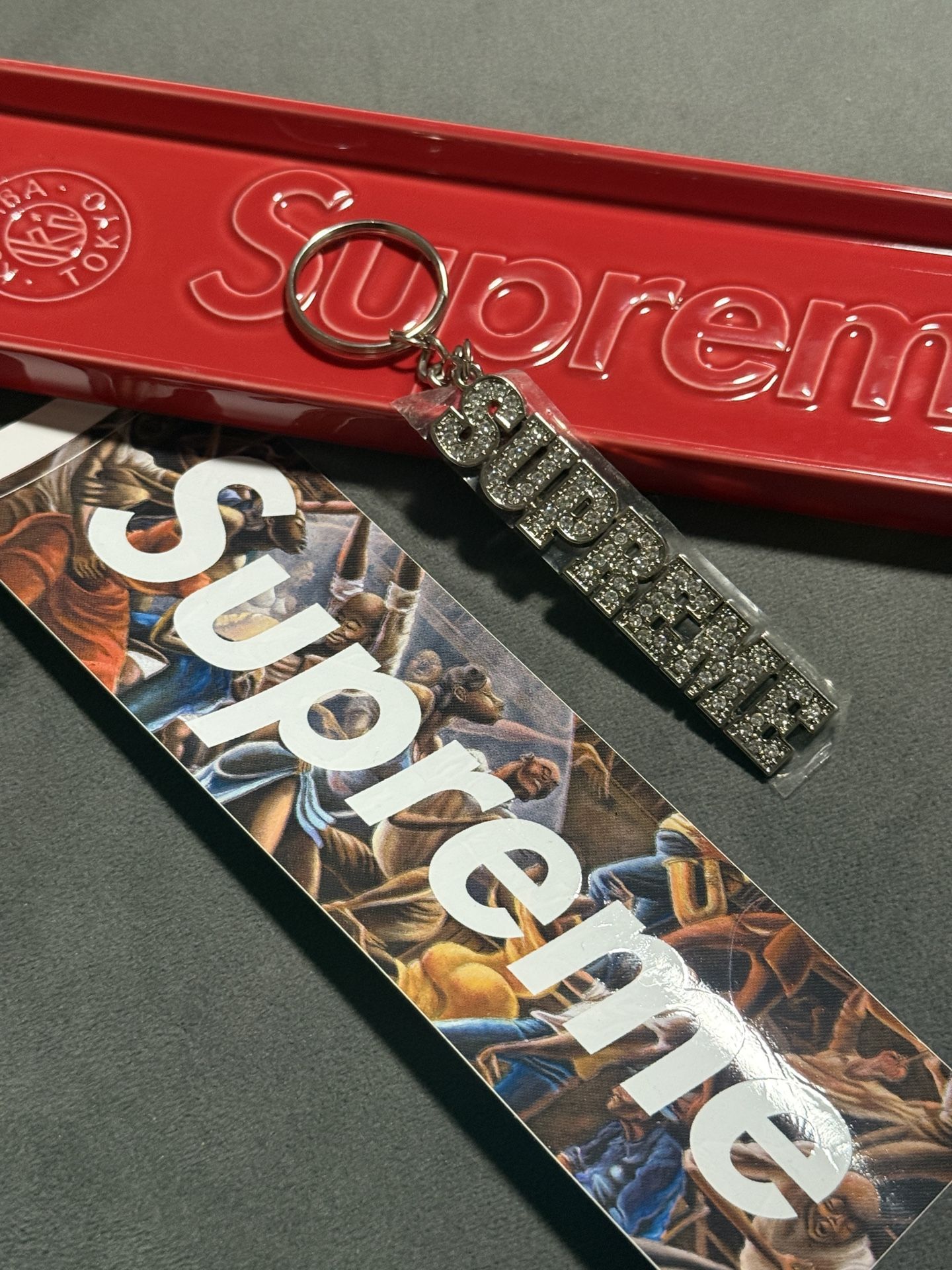 Supreme Bling Keychain