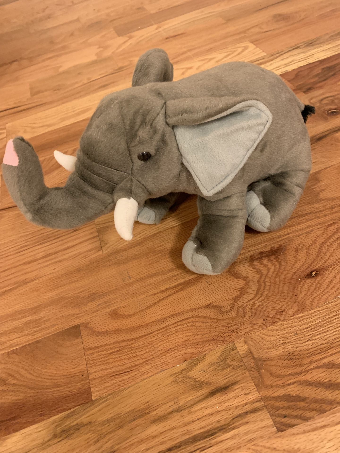 Soft elephant stuffed animal
