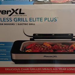 Brand New Power XL Smokeless Grill Elite Plus