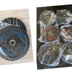 Bumper Plates 190 Lbs 