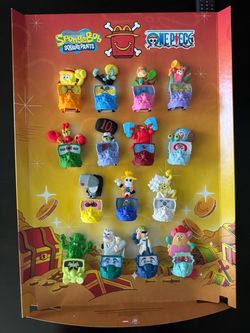 McDonald’s SpongeBob SquarePants x One Piece Display