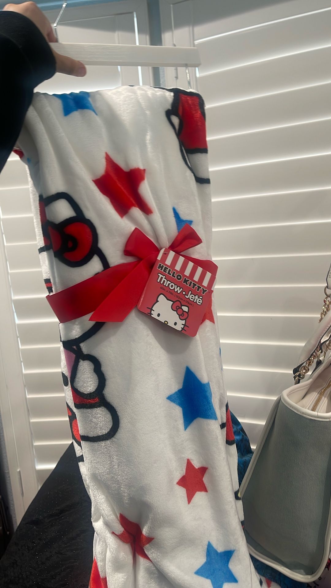 4th July Hello Kitty Blanket