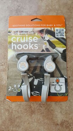 Stroller hooks