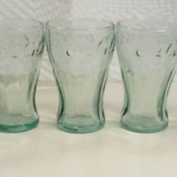 Seven (7) Coca-Cola Coke Mini Shot Glasses