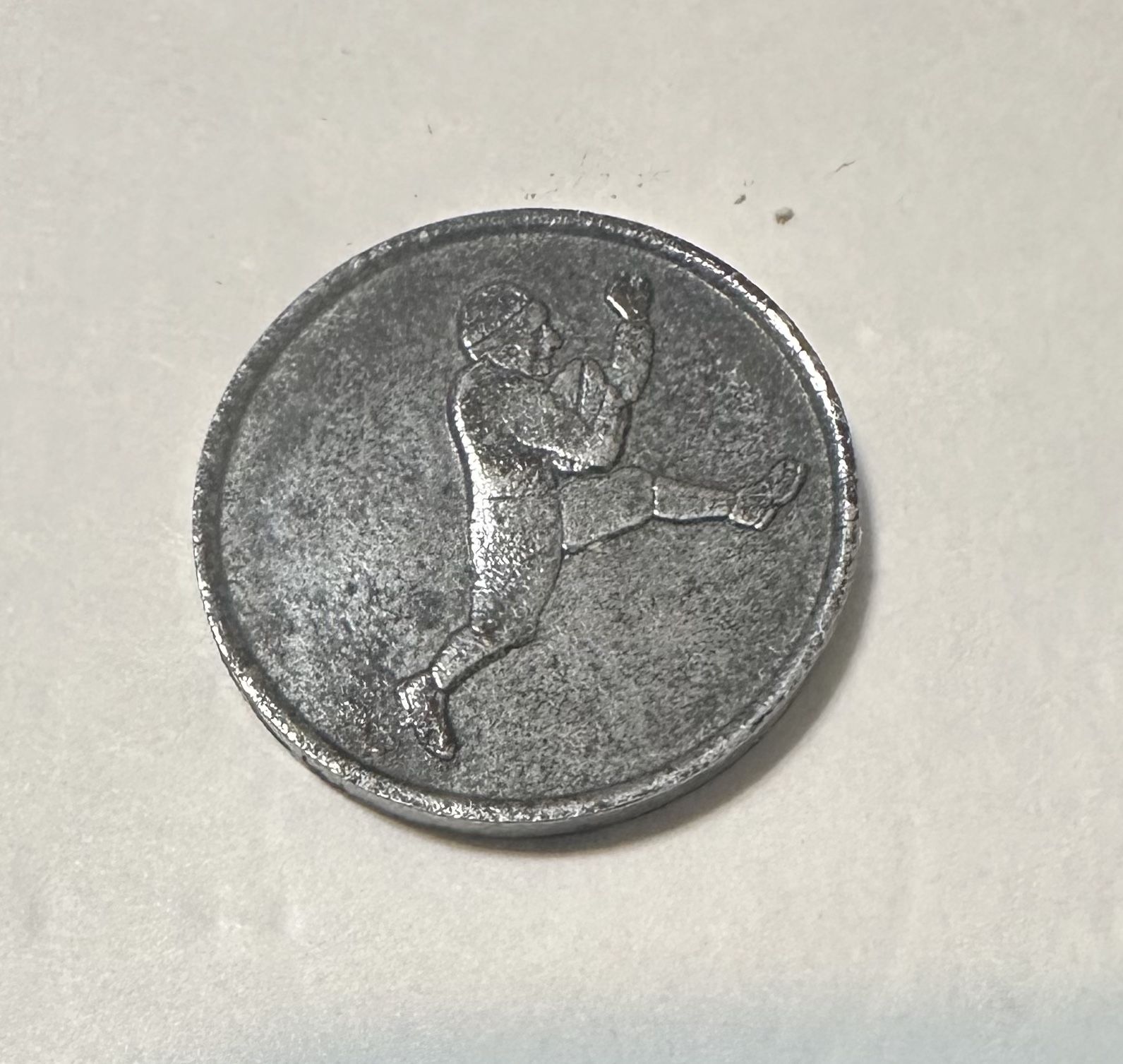 Football Player Amusement Park / Arcade Trade Token