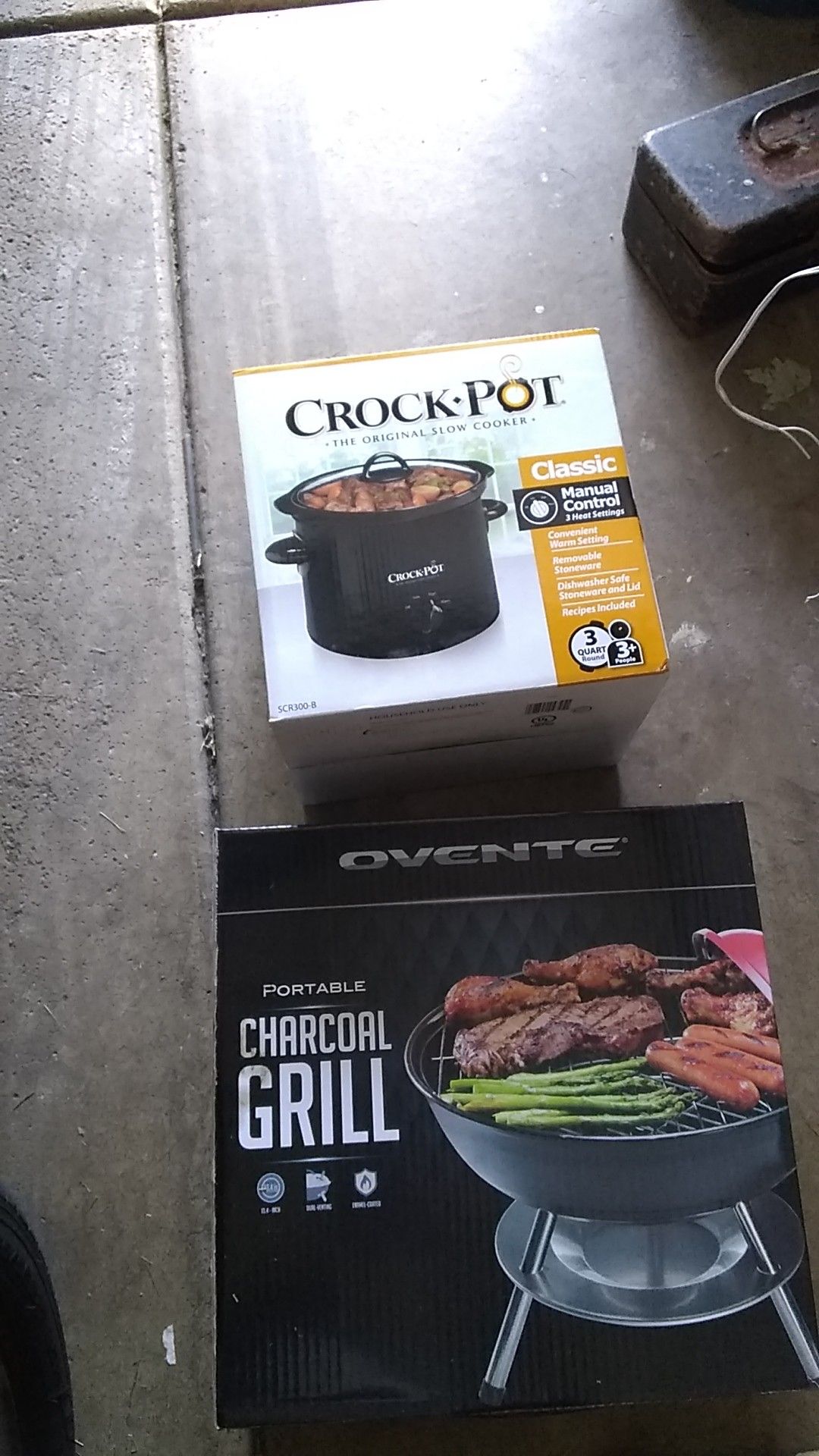 Brand new crock pot brand new grill