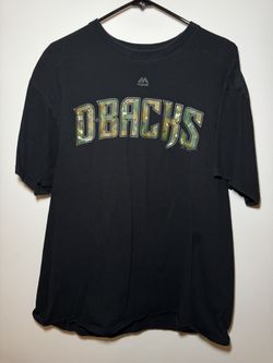 Arizona Diamondbacks Military Green Logo Black T-Shirt men’s Xl Goldschmidt 44