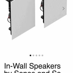 Sonos In wall Speakers (NEW)