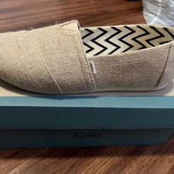 Toms Alpargata Tan Color 10 W 