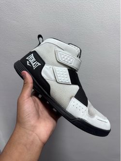 Everlast power lock trainer shoes white and black size 8