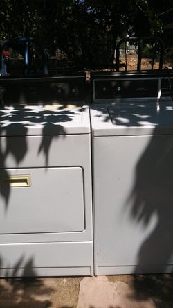 Kenmore washer and gas dryer