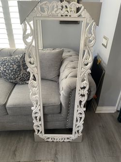 Vintage White Wood Frame New Never Used