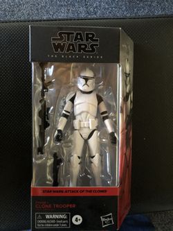 CLONE TROOPER Star Wars The Black Series 6 Action Figure Attack of the Clones 02
