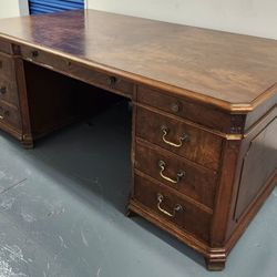Very Solid 1890’s Antique Desk - Mahogany - Must Sell 