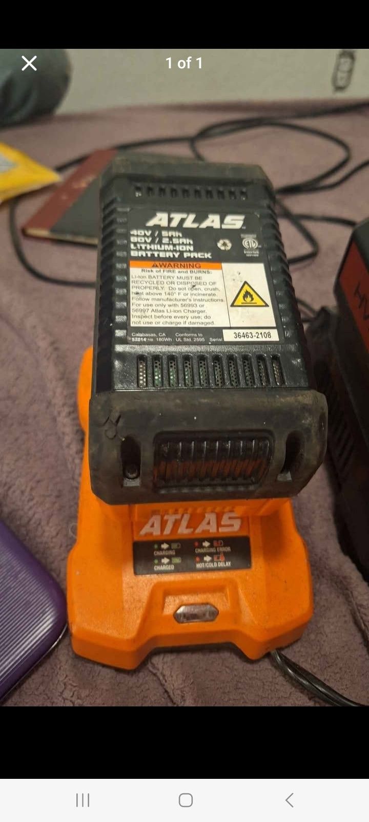 Atlas Battery And Charger