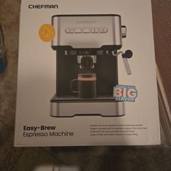 Chefman - Easy Brew Espresso Machine