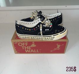 Satoshi Nakamoto Vans Black sneakers