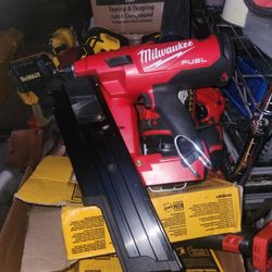 Firm Price🛑 Milwaukee M18 Fuel 21-fraiming Nailer Used Good, Tool-only Precio Firme 🛑