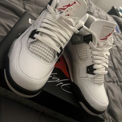 Jordan 4 White Cement