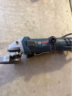 Bosch angle grinder